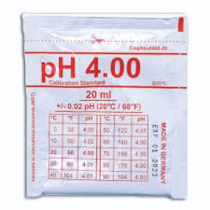 Tečnost za kalibraciju ph 4.00 - kesica 20ml Water ID